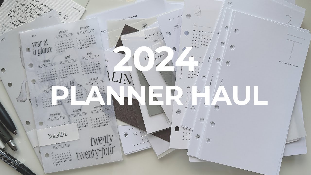 2024 Minimalist Daily Planner 2DO1P - 8LOTUS