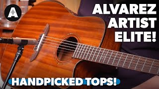 Alvarez Artist Elite Acoustics – Handpicked Tops For £699?!