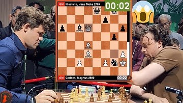 🎦 Epic Battle⚡ Magnus Carlsen vs Hans Niemann | World Blitz 2024