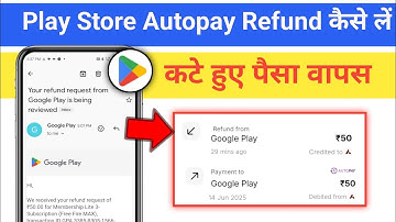 Google Play Store Autopay Refund Kaise Kare| Google Play Store Balance Refund Process Step by Step