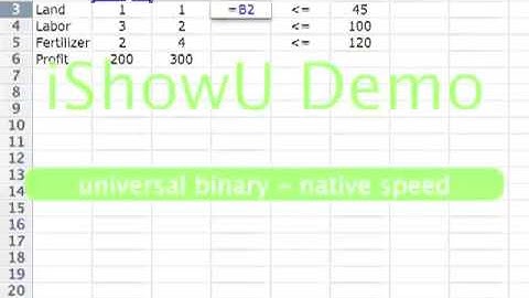 Linear Programming: The Farmer Problem, Part I