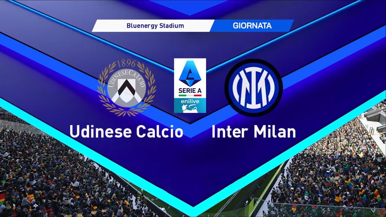 Udinese vs Inter Milan | Bluenergy Stadium | 2025-26 Serie A | PES 2021