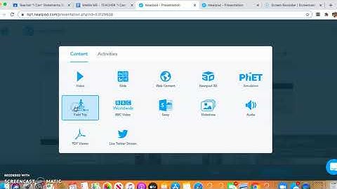 Adding Google Slides or PPT into NearPod