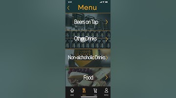 Liquid State Brewing Company App Design