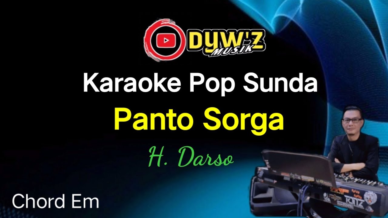 Panto Sorga (H Darso) - karaoke version || Dywz musik || Hd audio ...