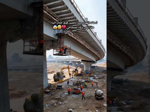كارثة انهيار جسر بالصين فوق عمال البناء اشتراك لايك اكسبلور ترند الصين دويتو فولو حالات واتس مصر