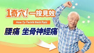 Low back pain self-help surgery, 1 point a press to see results!