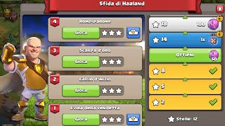 COME COMPLETARE LA SFIDA "ROMPIPALLONE"! HAALAND #4 CLASH OF CLANS ITA - REQ CARLO MAGNO screenshot 5