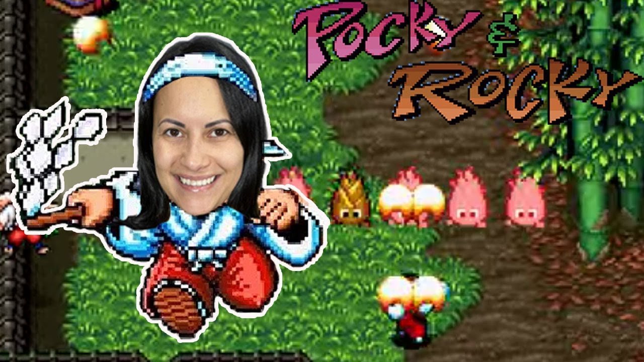 Pocky & Rocky SNES COOP DO INÍCIO AO FIM YouTube
