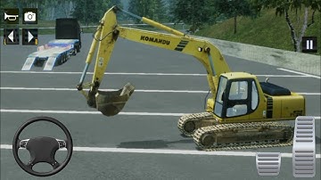 Map 5-2 ( Burst Pipe ) Heavy Machines & Mining Simulator Android Gameplay