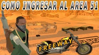 Como entrar y salir del area 51 en Gta san andreas (Fácil)  PC y PS2