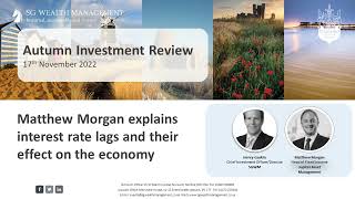 Matthew Morgan Explains Interest Rate Lags and their Effect on the Economy