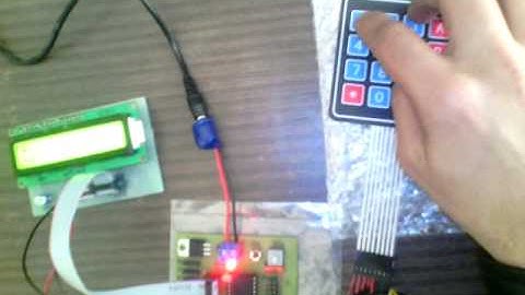 Embedded Tutorial Series- AVR KEYPAD-4x4 LCD Tutorial from Digitronix Nepal