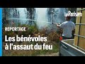 Incendies en Gironde : les habitants au front face aux flammes