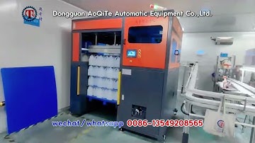 Automatic bottle stacking machine Automatic empty bottle palletizer