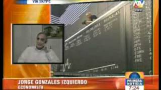 Crisis económica de EE.UU.: Análisis de Econ. Jorge Gonzáles Izquierdo
