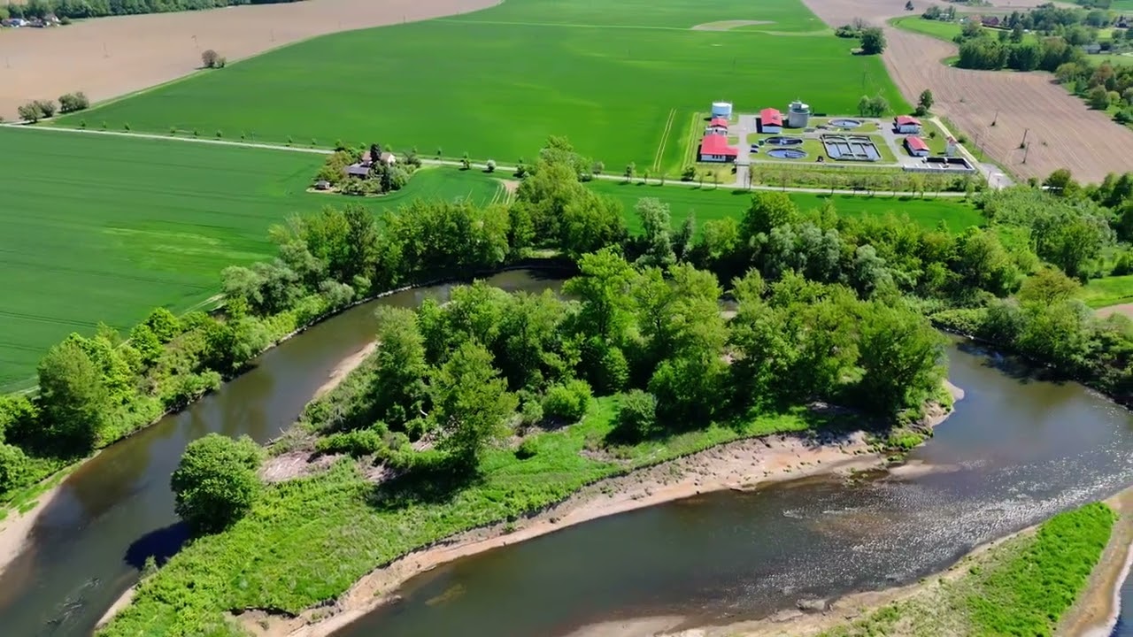 Meandry Odry -  wieża widokowa i okolice