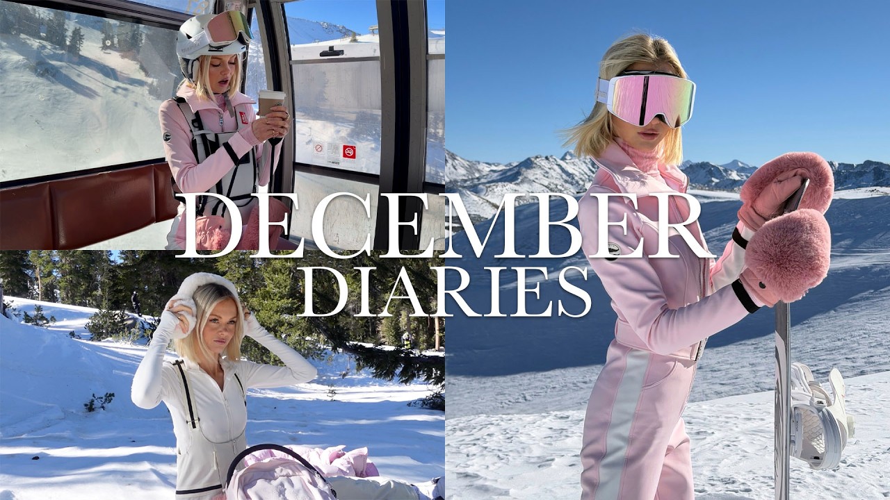 SNOWBOARDING VLOG ❄️ visiting Mammoth