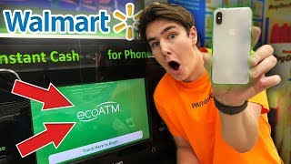 Selling My iPhone X To a Machine at Walmart