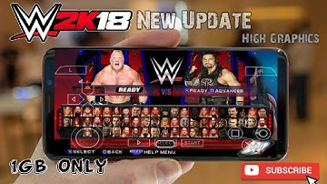 Wwe 2k18 Android Download With Updated Graphics By Vaibhav Creations