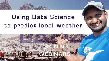 Using Data Science to predict Local Weather