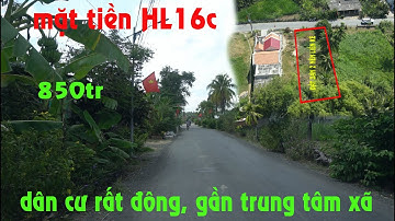 ➀➇➀➇ 174m đất mặt tiền lộ nhựa xã Long Vĩnh Gò Công Tây 66m thổ cư thích hợp ở hoặc kinh doanh 850tr