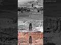 World Heritage in Danger 1: The Buddhas of Bamiyan. Image 1: UNESCO. Image 2: Sgt. Ken Scar