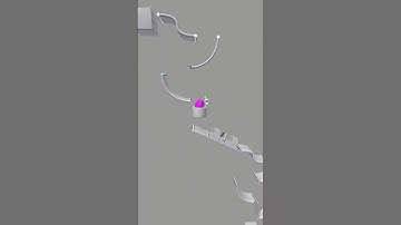 Softbody Simulation - Magneta - V21 #shorts