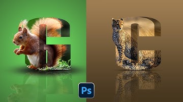 3D Letter Manipulation - Best Photoshop Tutorial For Beginner 2024