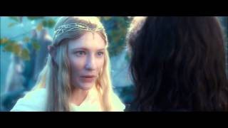 The Lords Of The Rings Elf Queen Giftgiving Scene Hd