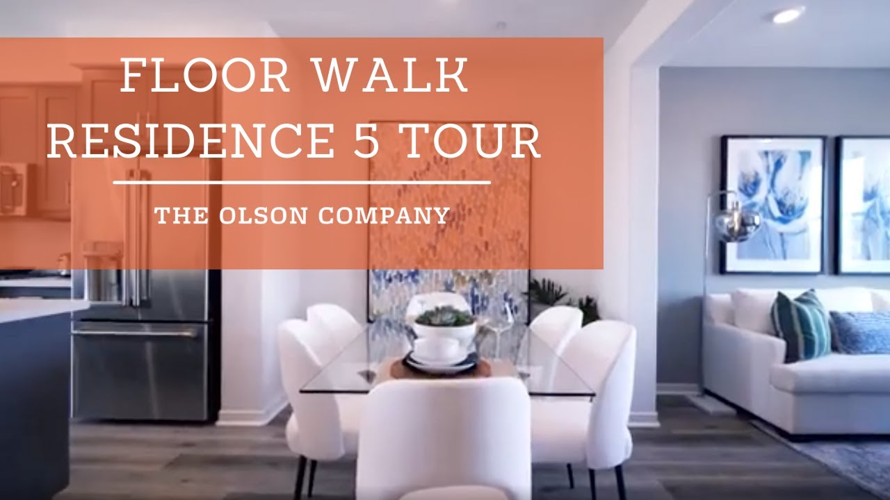 New Home Communities LA County - Flora Walk - Residence 5 Model Tour - SOLD OUT