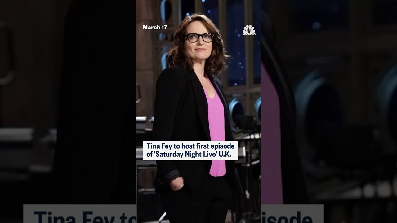 Tina Fey to host first episode of ‘Saturday Night Live’ U.K.