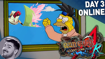 Sajam Learns Guilty Gear XX AC+R | Day 3 Online Sets