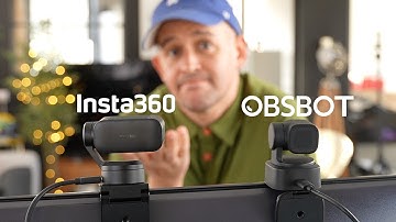 OBSBOT vs Insta360: I Tested the Best 4K Webcams out there! (so you don