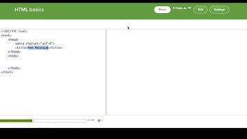 HTML basics | Intro to HTML/CSS: Making webpages | Computer Programming | Khan Academy