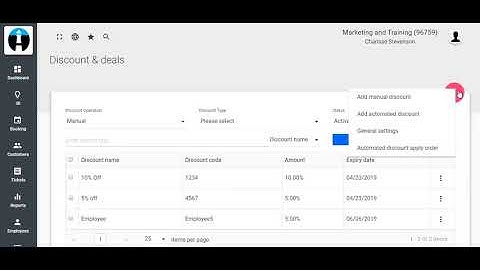 Harbortouch Checkout: Creating Discounts