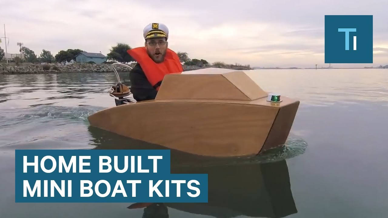 build your own mini yacht