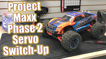 More Torque! 2085X Servo Swap How To - Project Traxxas Maxx Phase 2 Intro | RC Driver