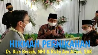 Download Lagu HIKMAH PERNIKAHAN | Dr. Dian Berkah, MHI  \u0026  Rizqi Ayu Alfani, SAK | KH. M. Muchlis Muhsin, M.H MP3