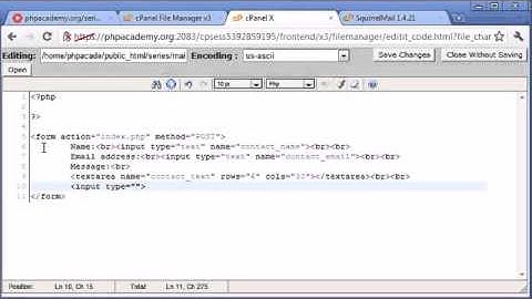 Beginner PHP Tutorial   100   Creating a Simple Contact Form Part 1