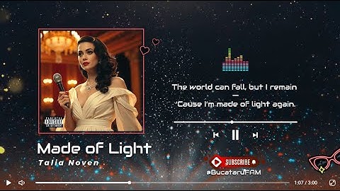 Talia Noven – Made of Light (Official Audio) | Cinematic Spiritual Pop-Trap Anthem