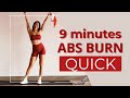 9 minutes Abs Burn - tập bụng nhanh, hiệu quả (All level)