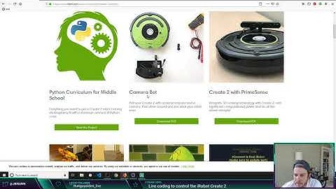 Live Coding: iRobot Create 2