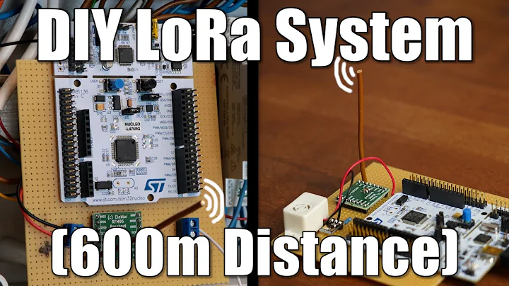 Transmitting an Alarm Signal with LoRa (600m)! || ...