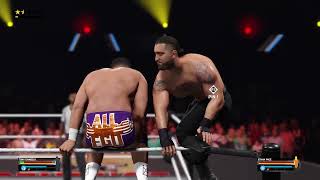 wwe 2k25 ethan page vs tony d angelo - wwe nxt champion