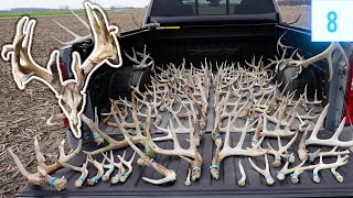 Find MASSIVE Buck, 7-Year-Old Antler and 26 Sheds // Shed Hunting 2024 E8