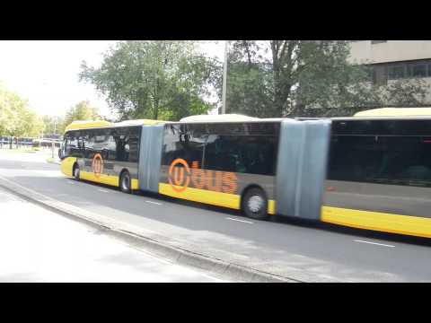 Van Hool new AGG300 bussen halte Stadion Galgenwaard Utrecht