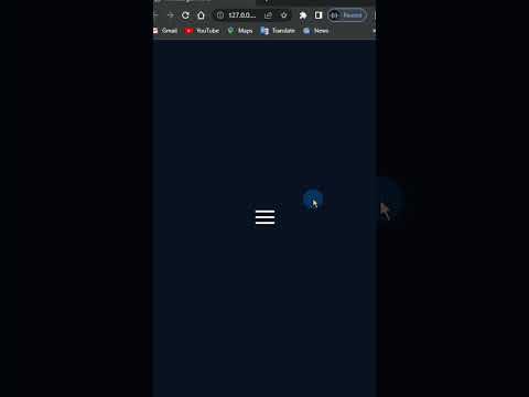 Animated Hamburger Menu