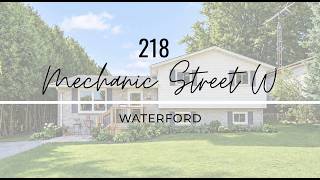 House For Sale: 218 Mechanic Street West