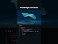 Life Form Animation Using JavaScript! #javascript #htmlcss #programming ##staticwebsitedesign